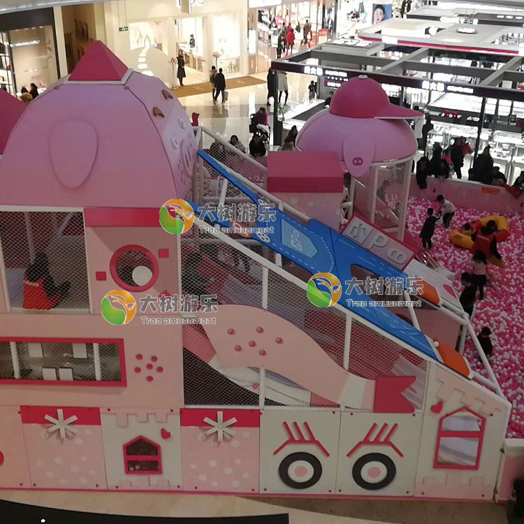 兒童樂(lè)園淘氣堡安裝案例-6