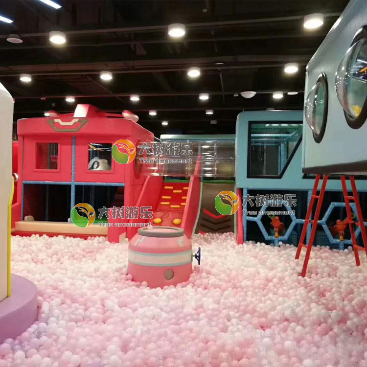 兒童樂(lè)園淘氣堡安裝案例-7