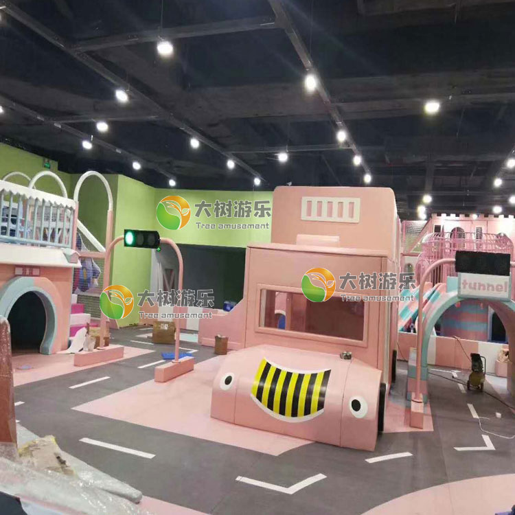 兒童樂(lè)園淘氣堡安裝案例-8