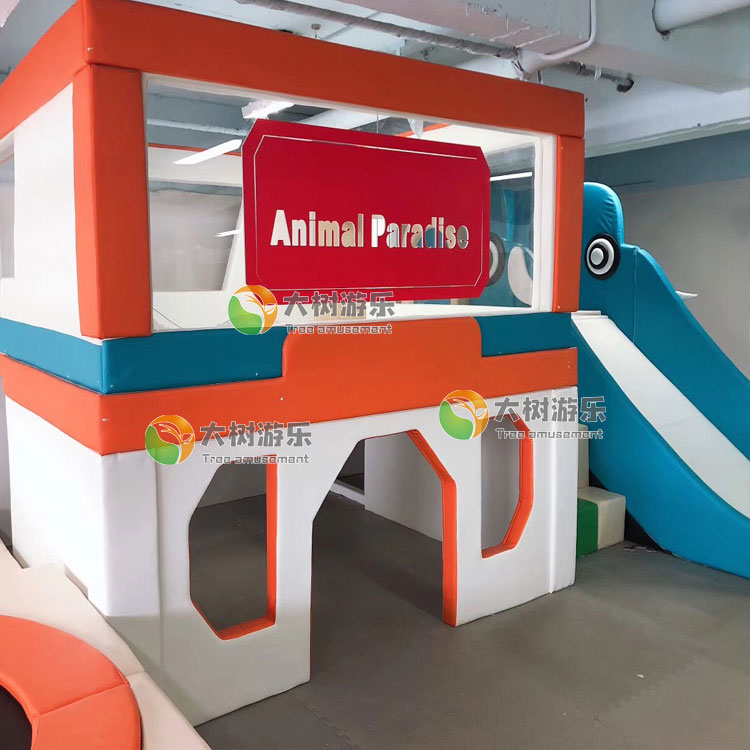 兒童樂(lè)園淘氣堡安裝案例-9