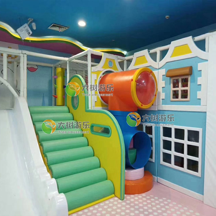 兒童樂(lè)園淘氣堡安裝案例-10